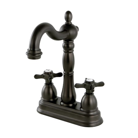 Kingston Brass 4" Centerset Bar Faucet, Oil Rubbed Bronze KB1495BEX